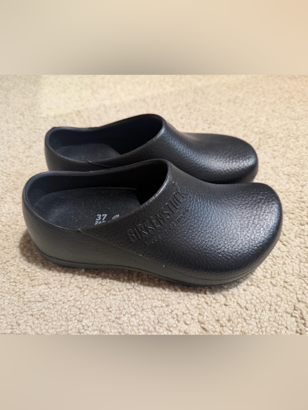 Professional Birki by Birkenstock Black Slip-On EVA Clog